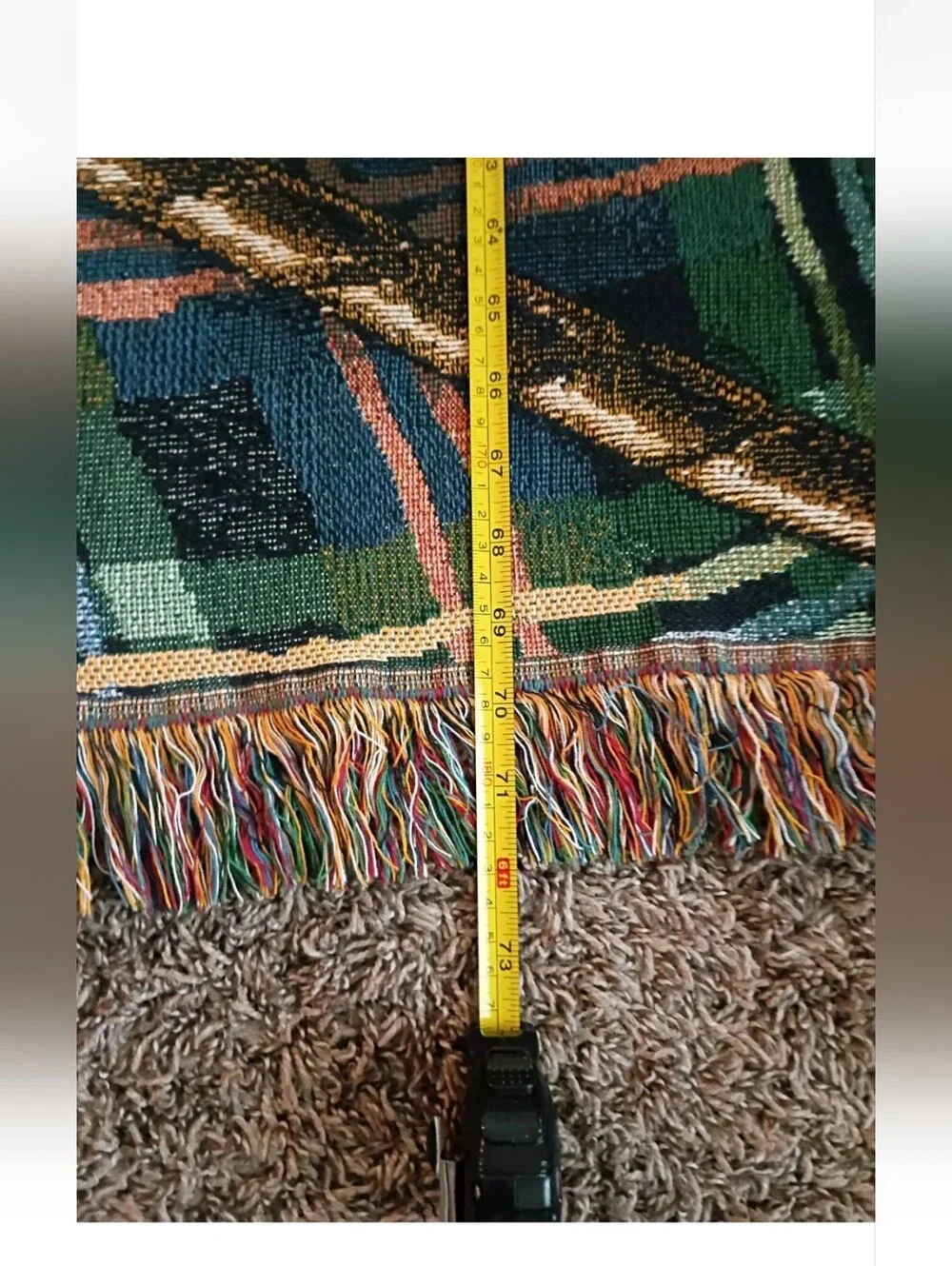 Golf Themed Tapestry Woven Throw Blanket Father's Day Gift 71